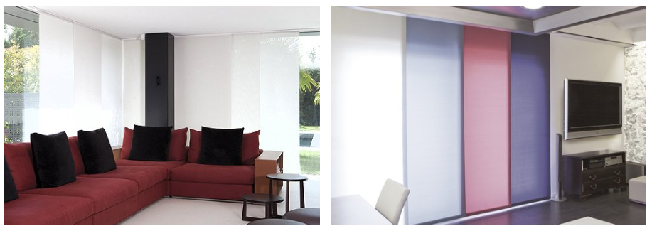 Paneles japoneses Bandalux Mallorca colores